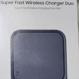 Samsung super fast wireless charger duo